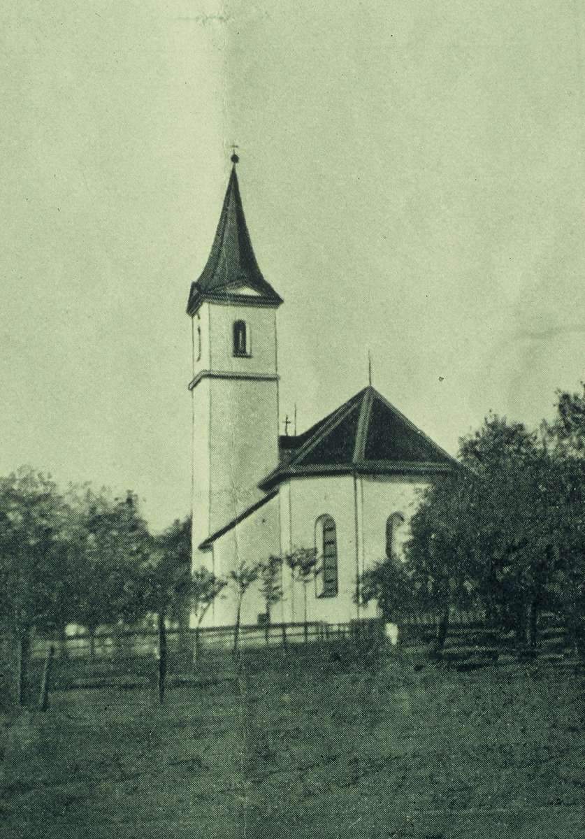 Altes Bild einer Kirche